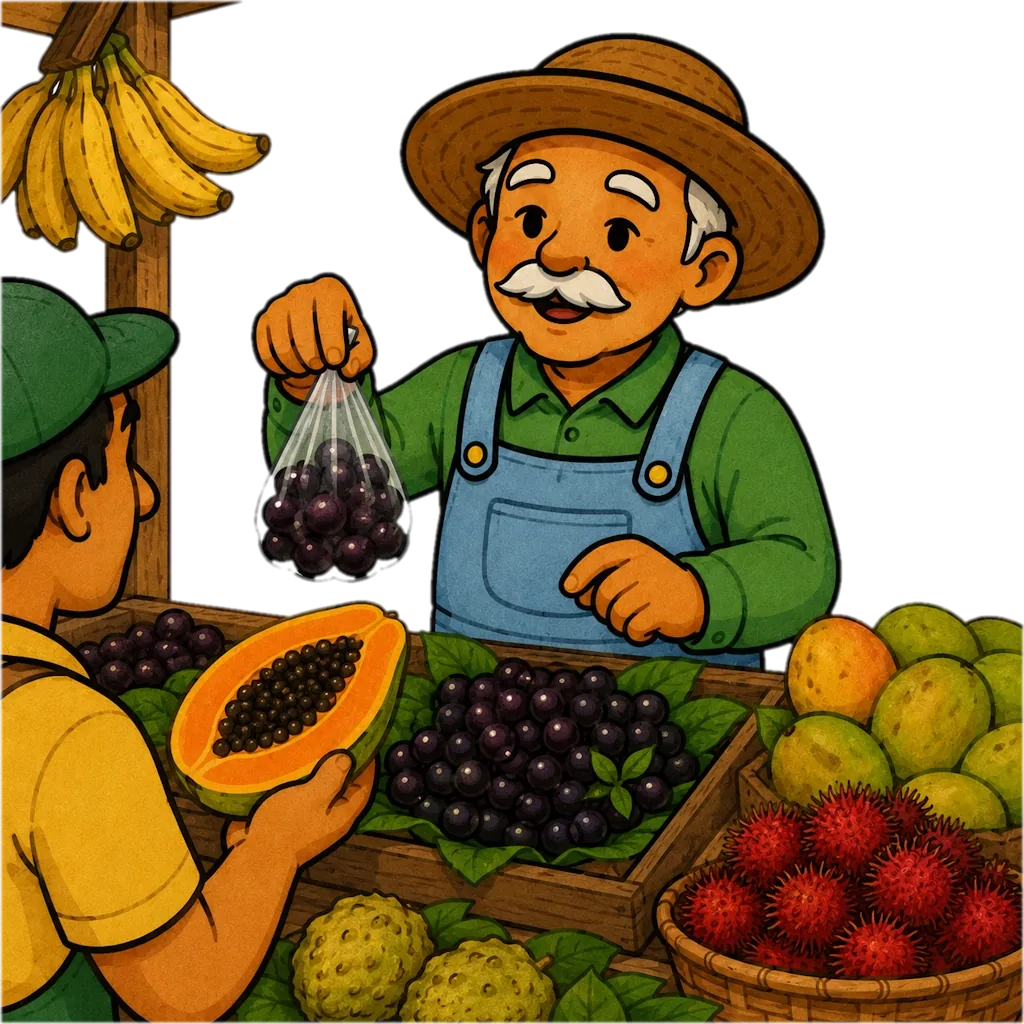 ブラジルの果物