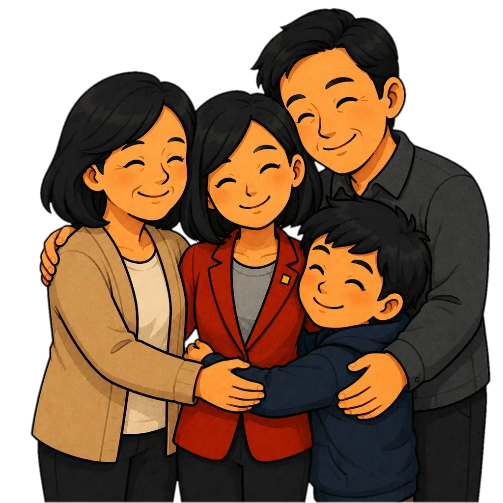 Miembros de la familia