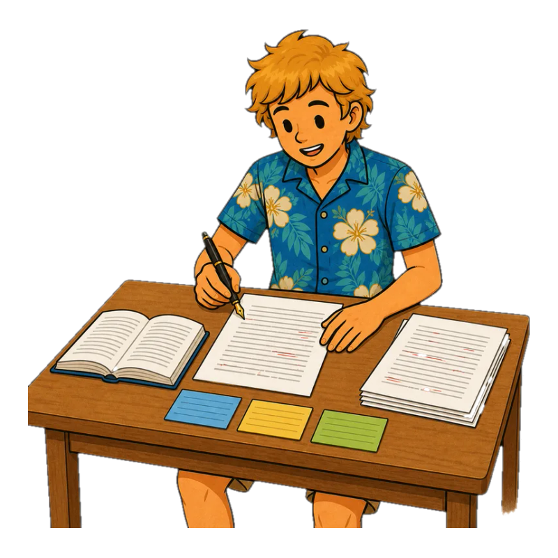 学術的文章と論述文
